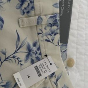 Talbots Relaxed Chino - flowered